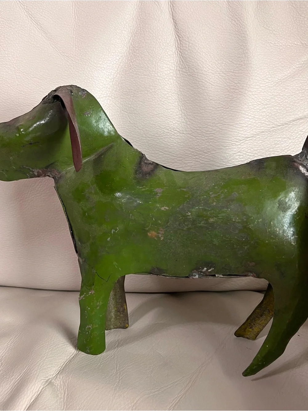 Handcrafted Metal Dog Figurines Set of 3 READ!